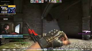 Ceh9 Team vs. Acool Team - ShowMatch (CS:GO) первая карта de_cobblestone - QRUSH