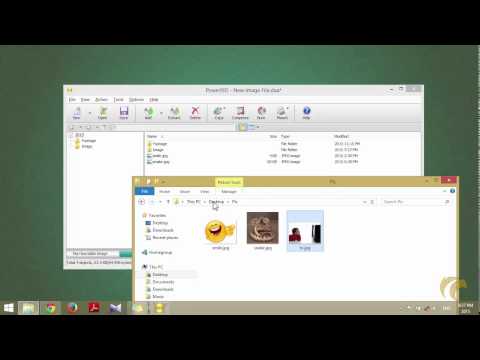 آموزش ساخت فایل ISO با نرم افزار PowerISO