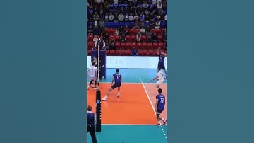 Double Block | Amazing Volleyball | Synchronize | Dynamo Moscow | Vlasov | #shorts