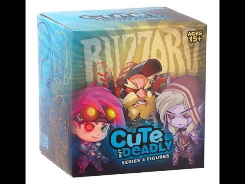 Blizzard: Cute But Deadly Series 4 Unboxing x3