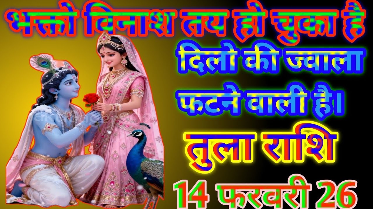 तुला राशि भक्तो विनाश तय हो चुका है दिलों की ज्वाला फटने वाली है today tula Rashi
