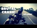 Goin hard| wheelies |motorcycle crash cbr600rr