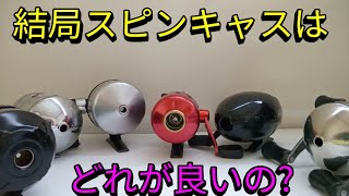 結局スピンキャストリールは何を基準に選べば良いのか解説!!@Indra_Fishing