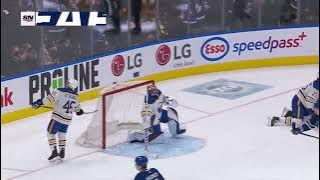 Rasmus Sandin scores to tie it. 2/03/2022