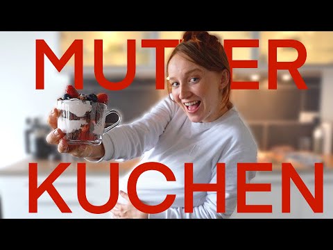 (Mutter) Kuchen backen - Vegane Biskuitrolle mit Erdbeeren mal anders