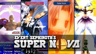 Every Sephiroth's SuperNova being Summoned (1997-2020) KH/Final Fantasy/Super Smash Bros. Ultimate