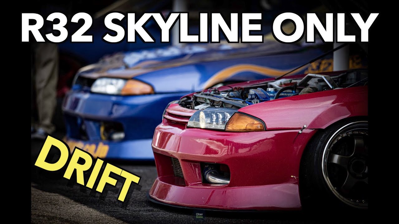 R32 SKYLINE Only 32走 DRIFT ドリフト走行 #32走 #DriftRun