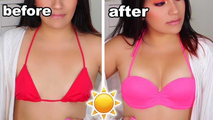 How I Make My Boobs Look Bigger (A CUP) TIPS & TRICKS!! 