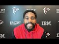 Atlanta Falcons Divine Deablo & Kyle Pitts Sr. on Falcons win over Cardinals | Press Conference