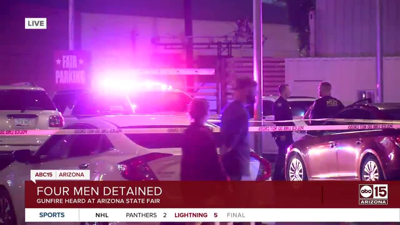 PD No injuries after shots fired near Arizona State Fair YouTube