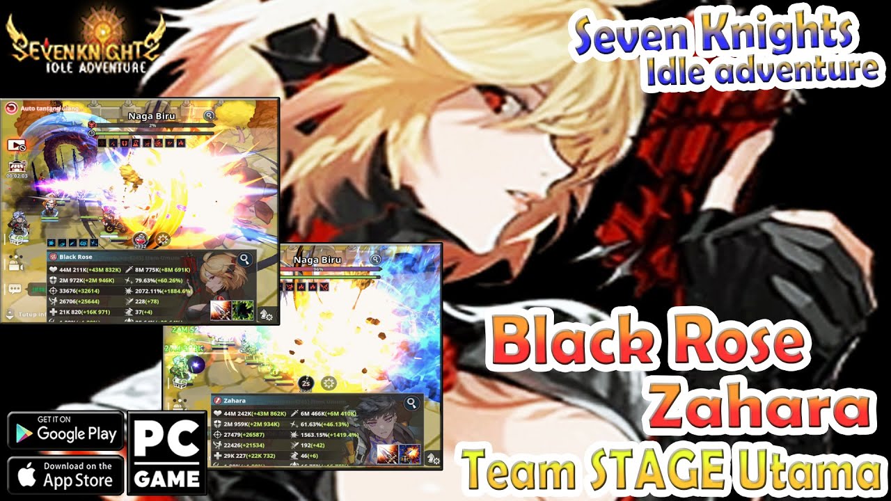 Ready go to ... https://youtu.be/Mroj5tLJH8M [ Black Rose & Zahara buat Push Stage Player Baru dan mreka ber 2 jadi TEAM STAGE UTAMA GW | SK Idle]