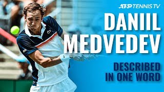 ATP Tennis Stars Describe Daniil Medvedev in One Word!