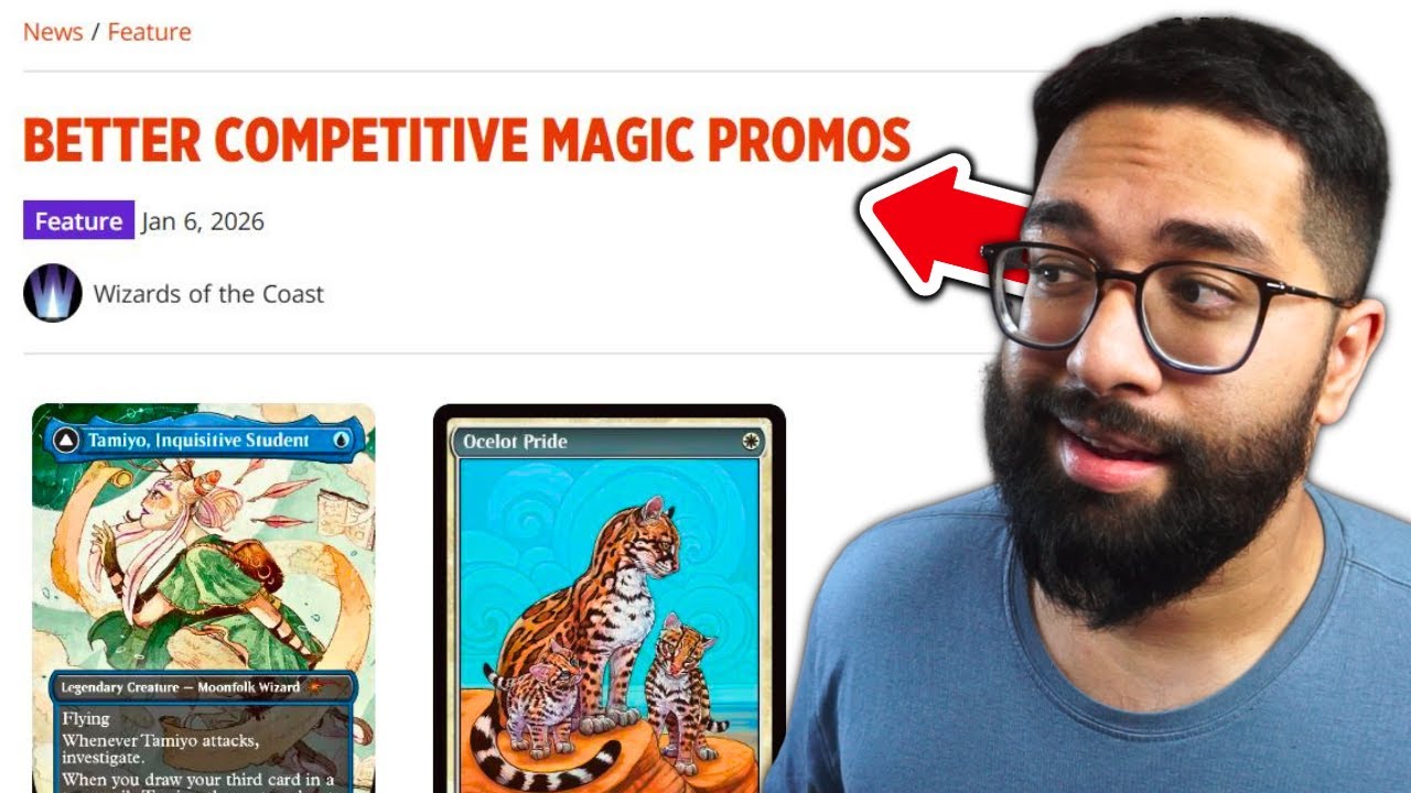 Игроки в Magic получат лучшие промо-карты в 2026 году!? - WOTC делает что-то правильно! | Обсужде...