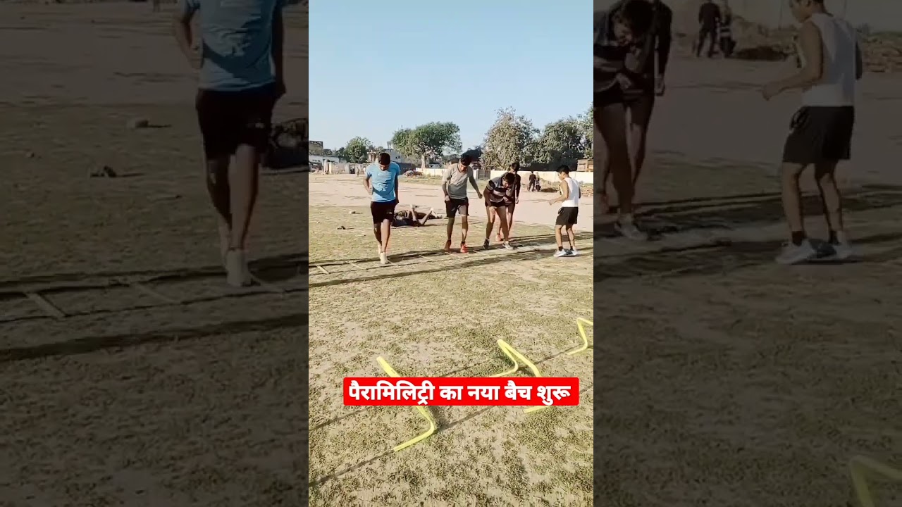 Paramiltary new batch start, 