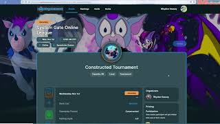 Joining a Tournament | Playing System Gate Online