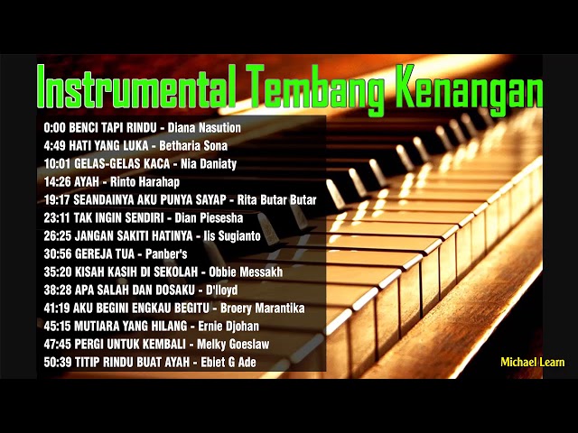 INSTRUMENTAL NON STOP HITS TEMBANG KENANGAN SEPANJANG MASA GUITAR ORGEN TUNGGAL class=