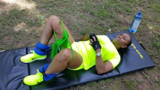 Karen The Fit Granny. Booty And Hips Exercise.