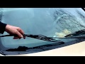 HOW TO Adjust windshield wipers and wiper arms to clean streak free