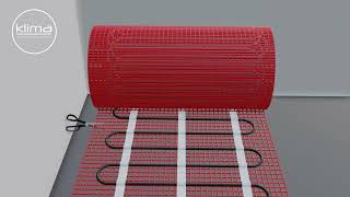 Screwfix  Klima Underfloor Heating Mat Installation video