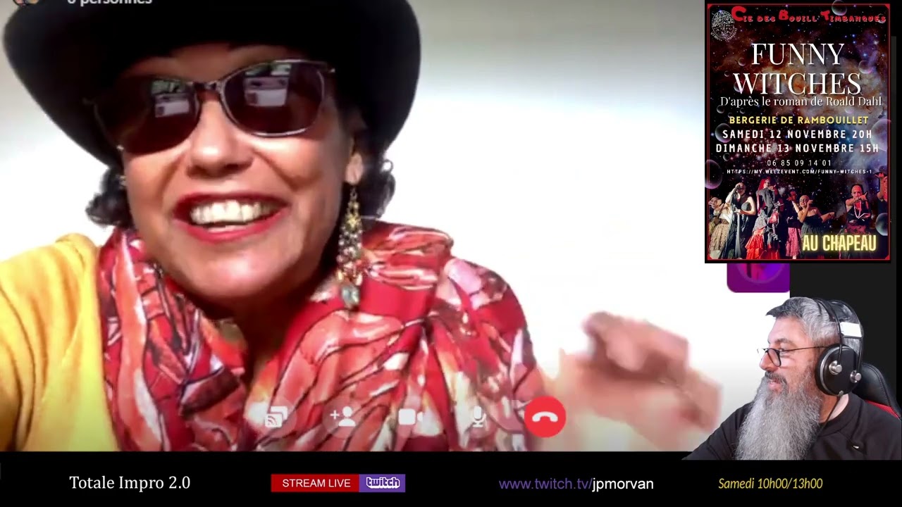 Théâtre Amateur Michèle Sébal : Totale Impro 2.0 - 12 novembre 2022