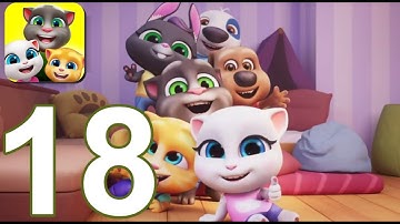 My Talking Tom Friends - Gameplay Walkthrough Part 18 - (iOS, Android)