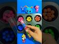 Ball color cute 🔴🔵🧪#satisfying #colorballs #toys #cutecolor #foryou #cutebaby