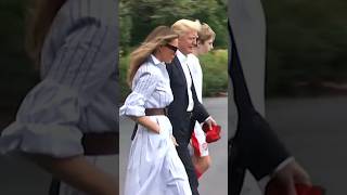 President Trump is so loving and caring to his wife Melania Trump and their son Barron Trump ❤️