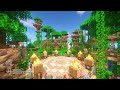 Jungle Treehouse Village Base | 1 Month Minecraft Creative Project (XBOX)