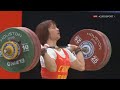 2015 World Weightlifting Championships, Women 69 kg \ Тяжелая Атлетика. Чемпионат Мира