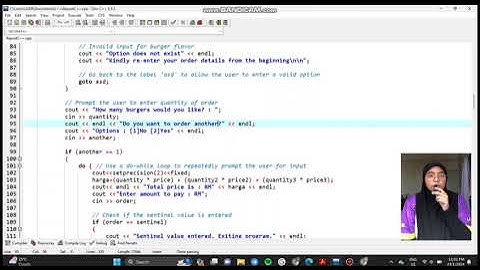 Food Ordering System (C++)