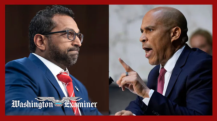 Heated exchange erupts between Booker and Patel during hearing