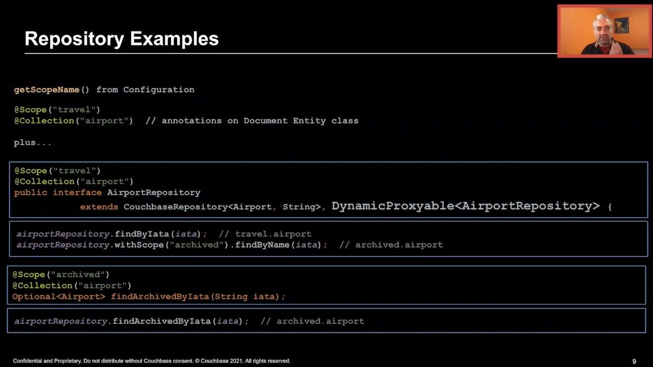 Using Collections in Spring Data Couchbase CBConnect21 YouTube