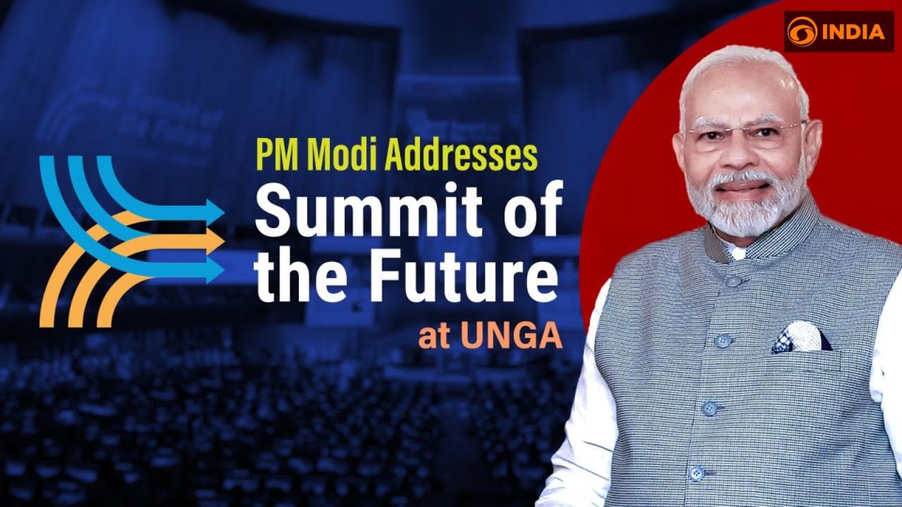 Watch LIVE | PM Modi addresses ‘Summit of the future’ at UNGA - YouTube