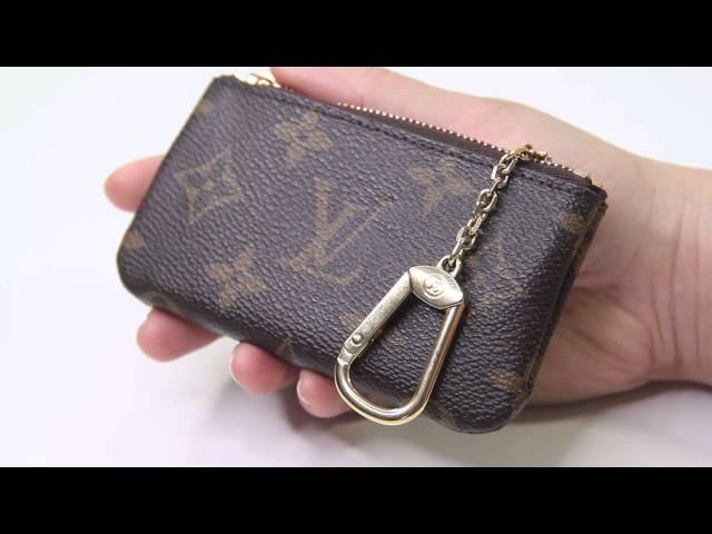 Louis Vuitton Pochette Cles Key Pouch Coin Purse