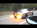 650HP RWD NISSAN GTR + CRAZY EXHAUST FLAMES!!