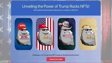 Trump Rocks NFT Minting Masterclass: Turning Digital Gold into YUGE Crypto Wins!