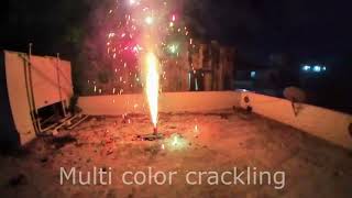 Skyking Fireworks - Preview of Wonders 3 in 1 (Crackling Fountain) screenshot 4