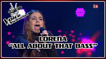 Lorena Beadini - All About That Bass | Blind Auditions | The Voice of Switzerland