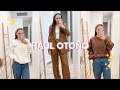 HAUL OTOÑO (H&M, STRADI, ZARA...) || Ana Blanca