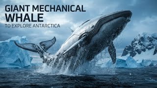 THEY BUILT A GIANT MECHANICAL WHALE TO EXPLORE ANTARCTICA | AQUAWHALE XR