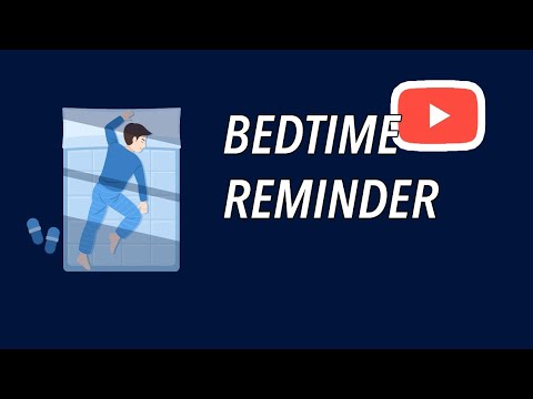 Cara Menggunakan Fitur Bedtime Reminder di Youtube