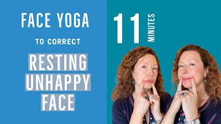 Face Yoga to correct Resting Unhappy Face screenshot 2