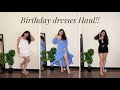 Must Have Birthday Dresses Haul | Trendy Dresses for Birthday/Parties