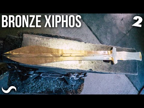 FORGING A BRONZE DAGGER!!! Part 2