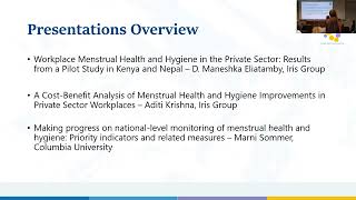 Menstrual Hygiene Management