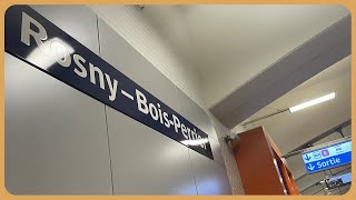 RATP Ligne 11 - En avant vers Rosny ! (timelapse) • #mobilité