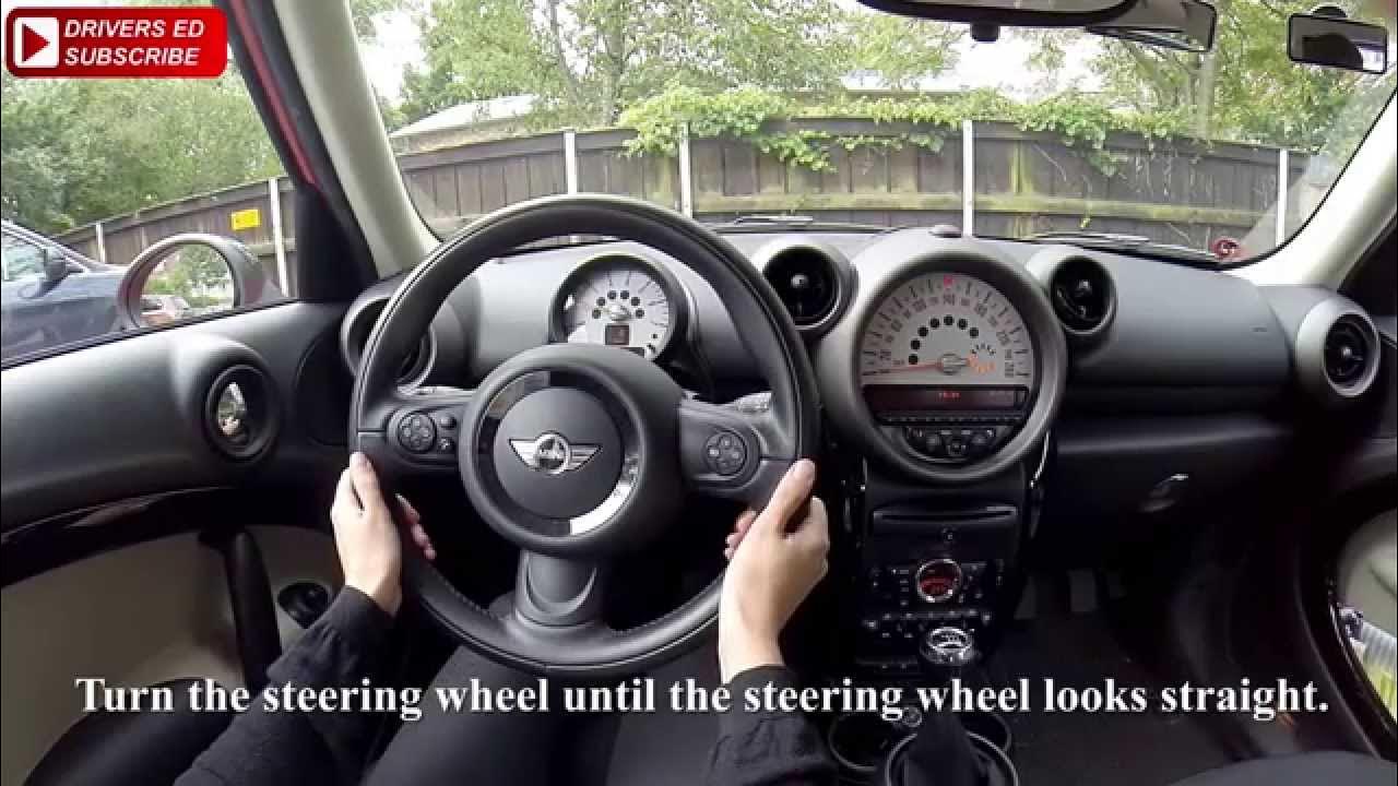 How to know if the wheels are set straight when parking a car YouTube