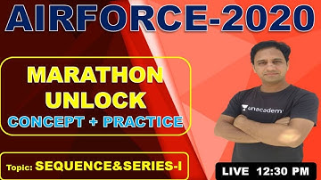 Maths Marathon (  Sequence & Series - I )// Concept + Practice // By Mukesh Sir //@R.S SIR