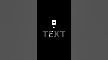 Text Shining Effect In VN Tutorial #shorts #editing