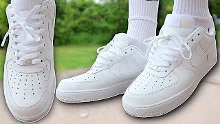 how to lace your air force ones